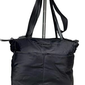 MZ Wallace Black Nylon Travel Tote